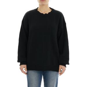 MAGLIONE GIROCOLLO NERO